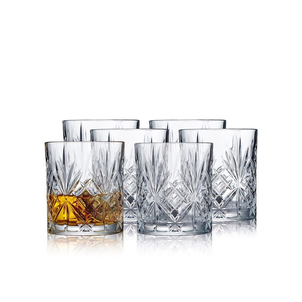 melodia whiskyglas 31 cl 6-pak, krystal