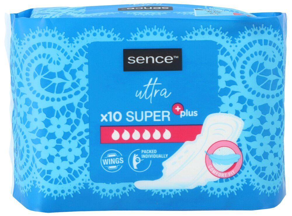 Sence Bindor Ultra Super Plus Vingar 10-pack
