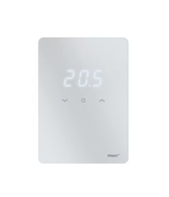 Pro Rumtermostat Hvid LED Hvid
