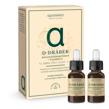 Apotekets D-Drops With Lactic Acid