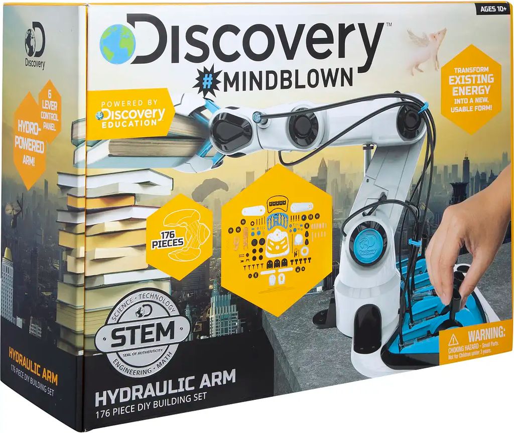 Discovery Mindblown robotarm med hydraulik