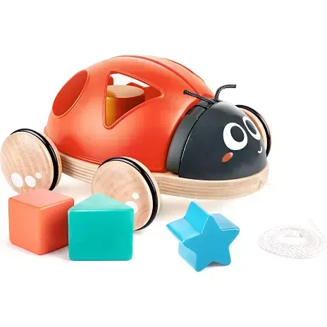 hape træklegetøj mariehøne
