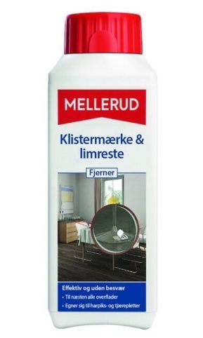 Mellerud, Klistermærke- & limrestfjerner, 0,25 L