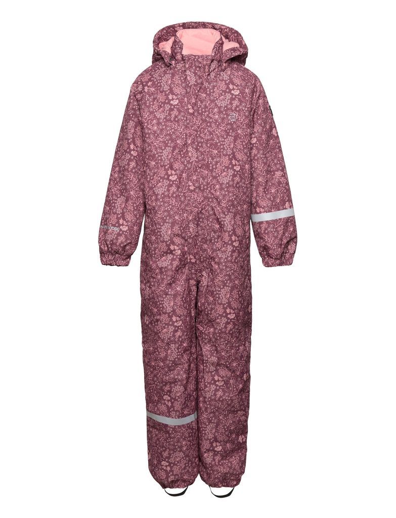 zigzag Kid's Tower Printed Winter Suit - Rose Elegance