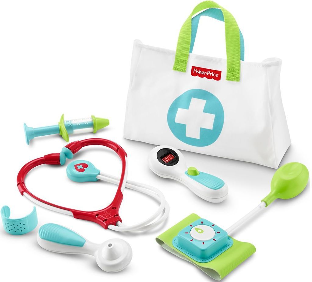 Fisher-Price | Medical Kit 7-Piece Doctor Toys Preschool Pretend Play Set For Ages 3+ Years | ONE SIZE