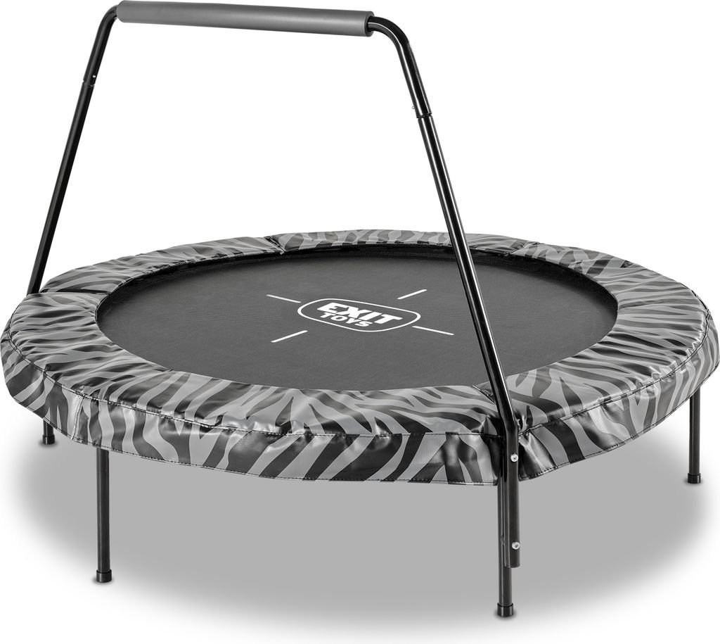 exit toys tiggy, trampolin m/stang, ø140 cm