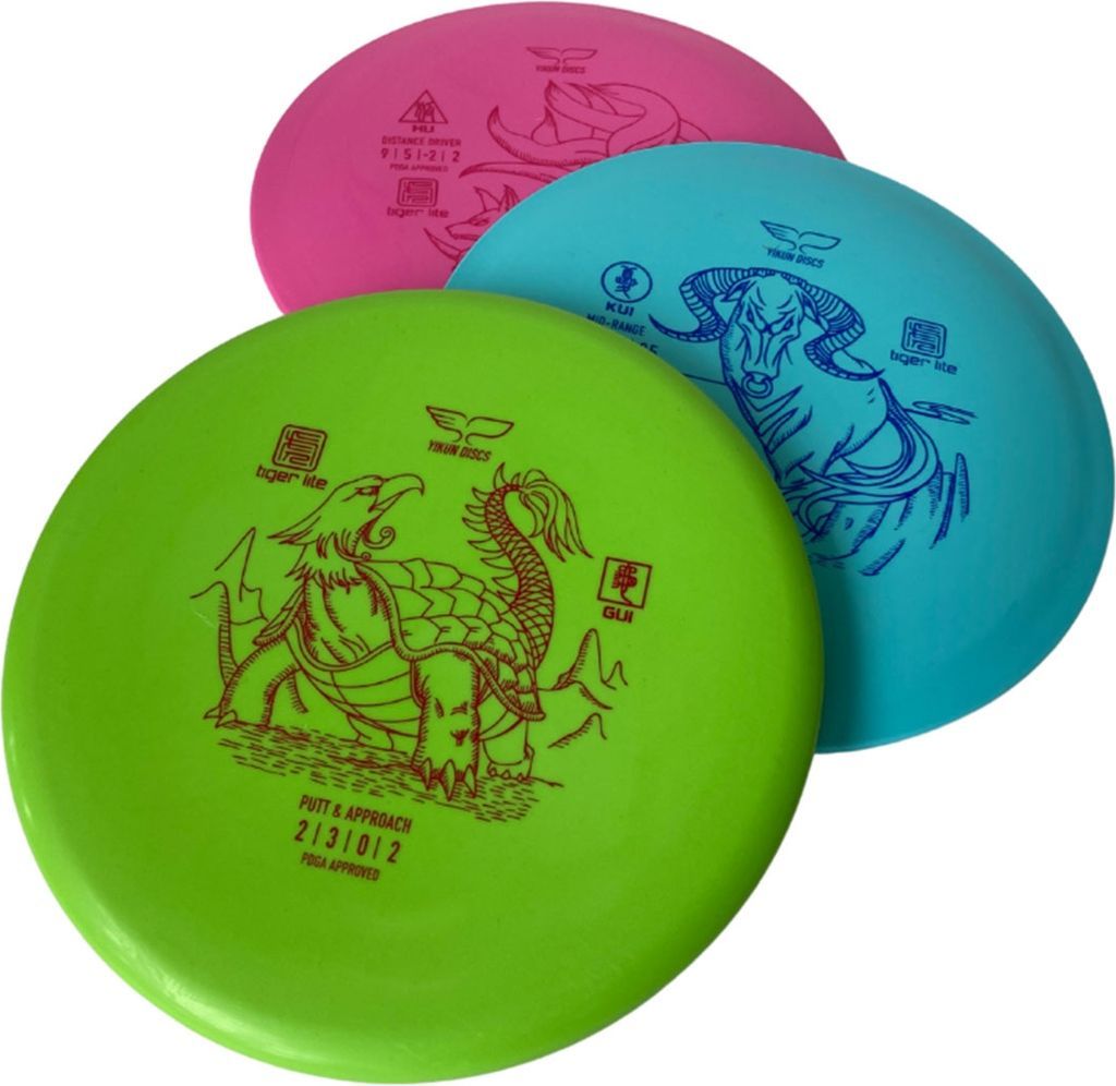 Yikun Disc golf set