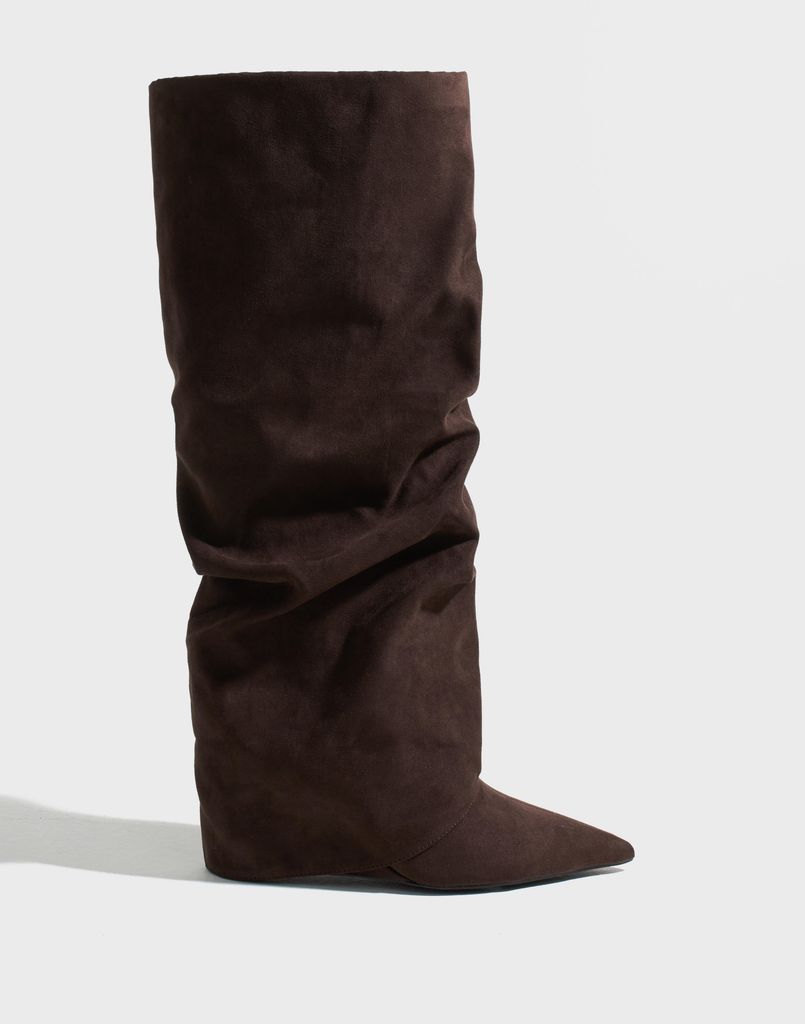 Nelly Brun Folded Shaft Boot