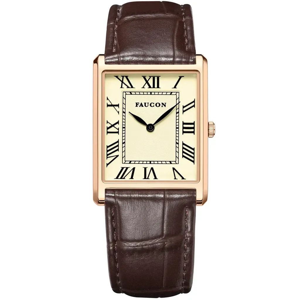 Faucon Carré F10054 Herr 28 mm Quartz Watch