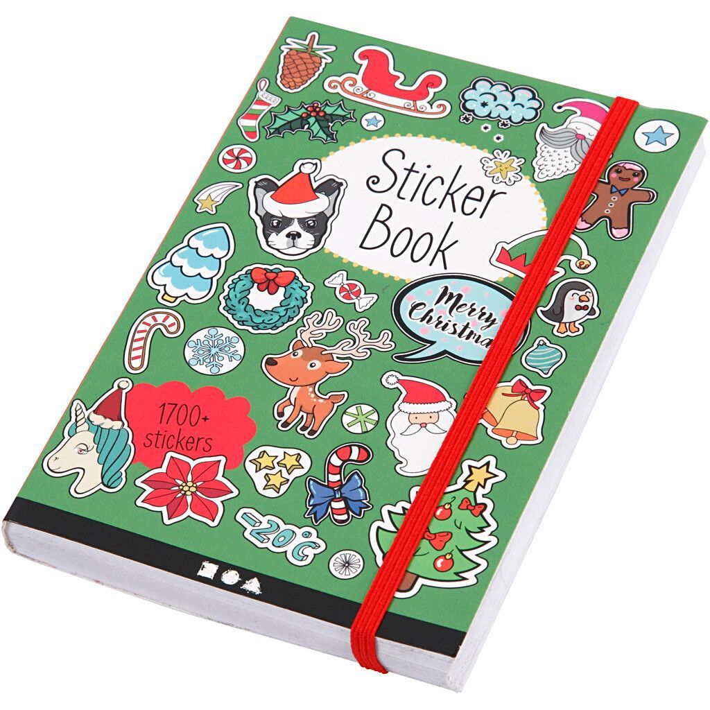 Book with Stickers Christmas