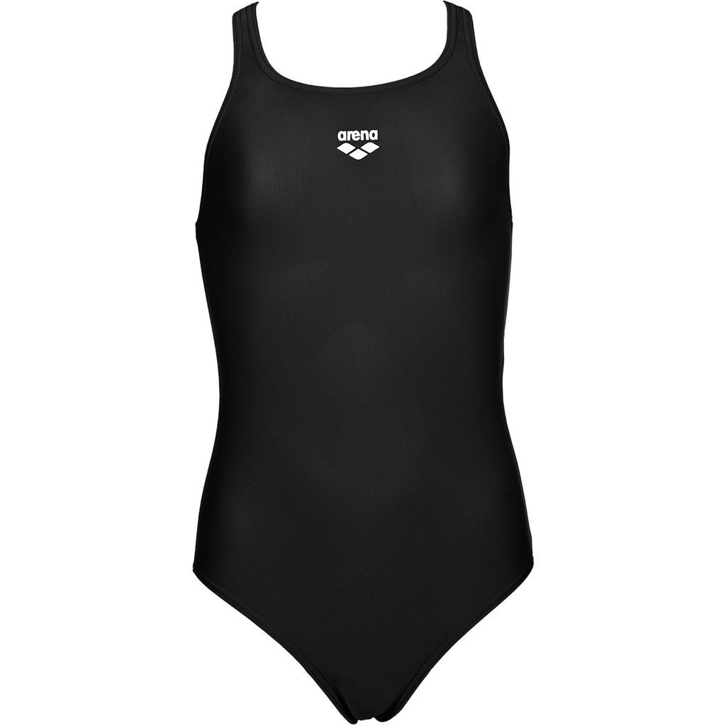 Arena Dynamo Junior R Badeanzug, Einteiliger Badeanzug für Mädchen, Chlor- und Salzwasserbeständiges MaxFit Eco-Gewebe, Sport-Badeanzug mit UPF UV-Schutz
