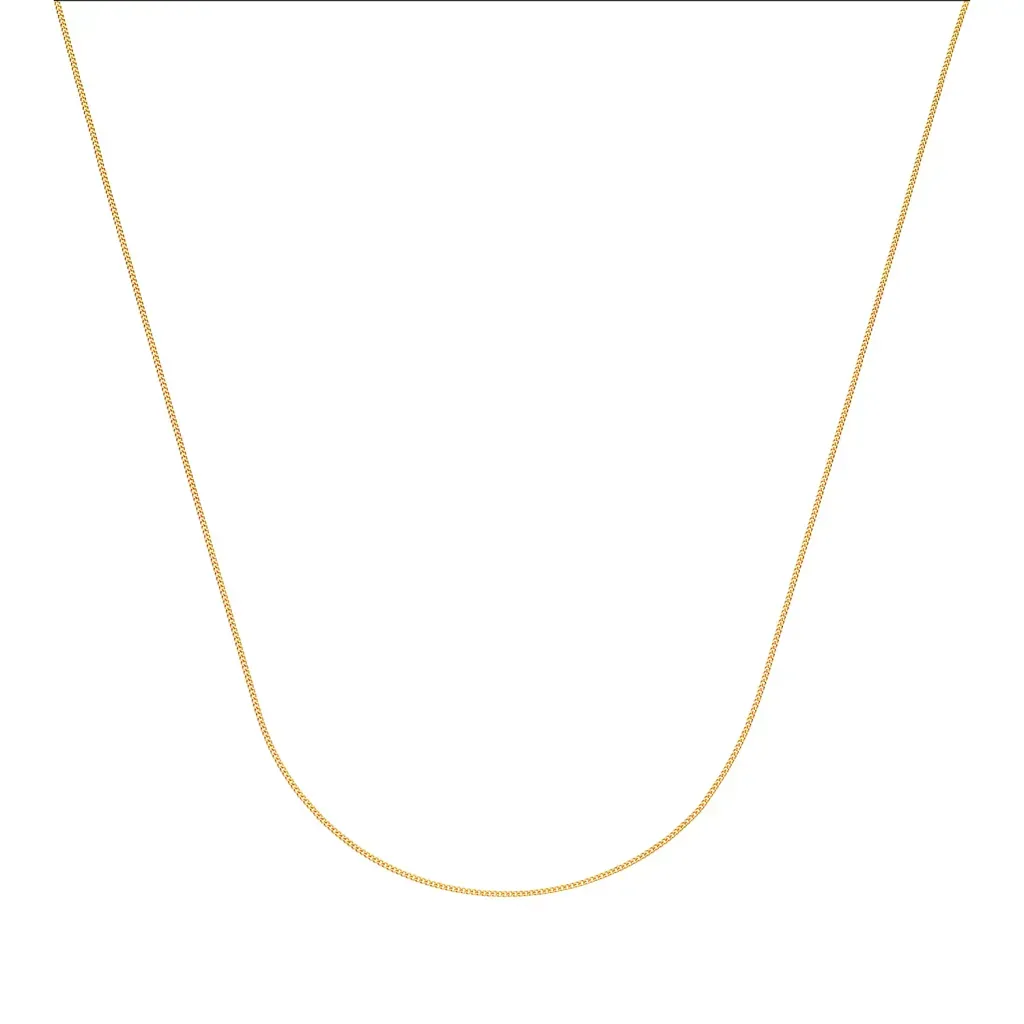       bnh - venezia halskæde, 0,9 mm - 8 kt. guld