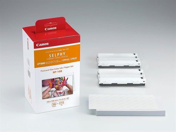canon rp-108 100 x148mm cmy original multipack 108 sider (8568b001)