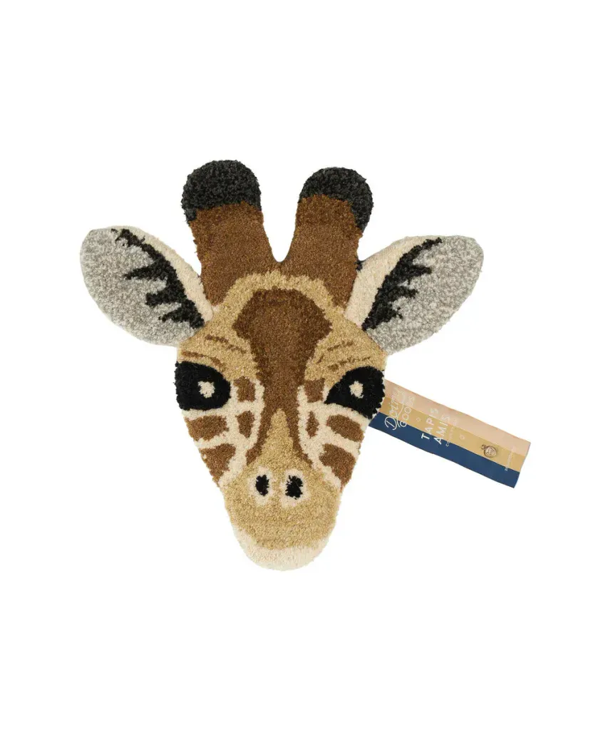 Gimpy Giraffe vægdekoration - Brown