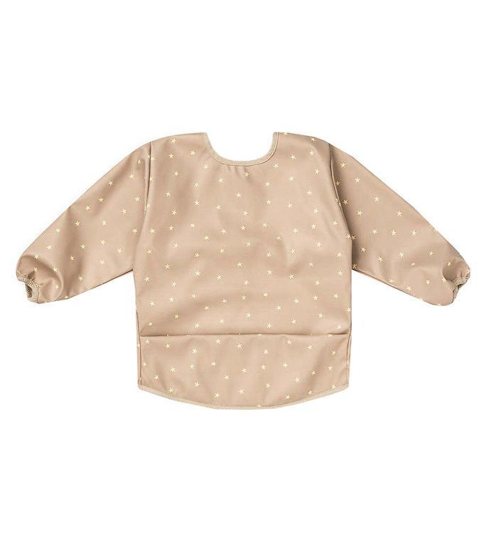 Elodie Details Long Sleeved Baby Bib Lemon Sprinkles