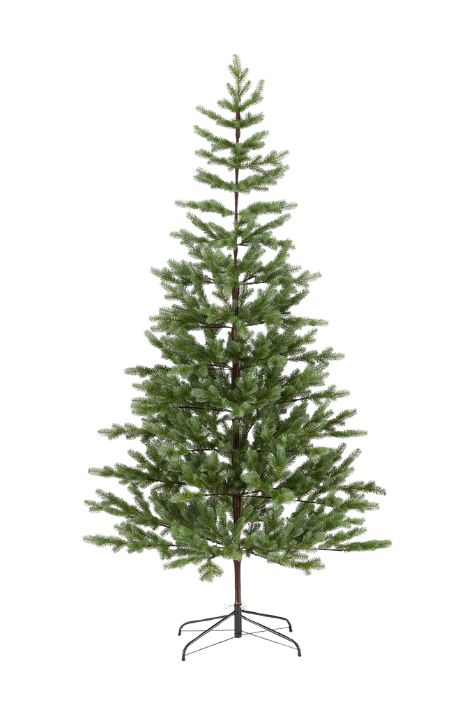 Søstrene Grene Kunstigt 90 cm 60 LED Mørkegrøn Juletræ 90cm