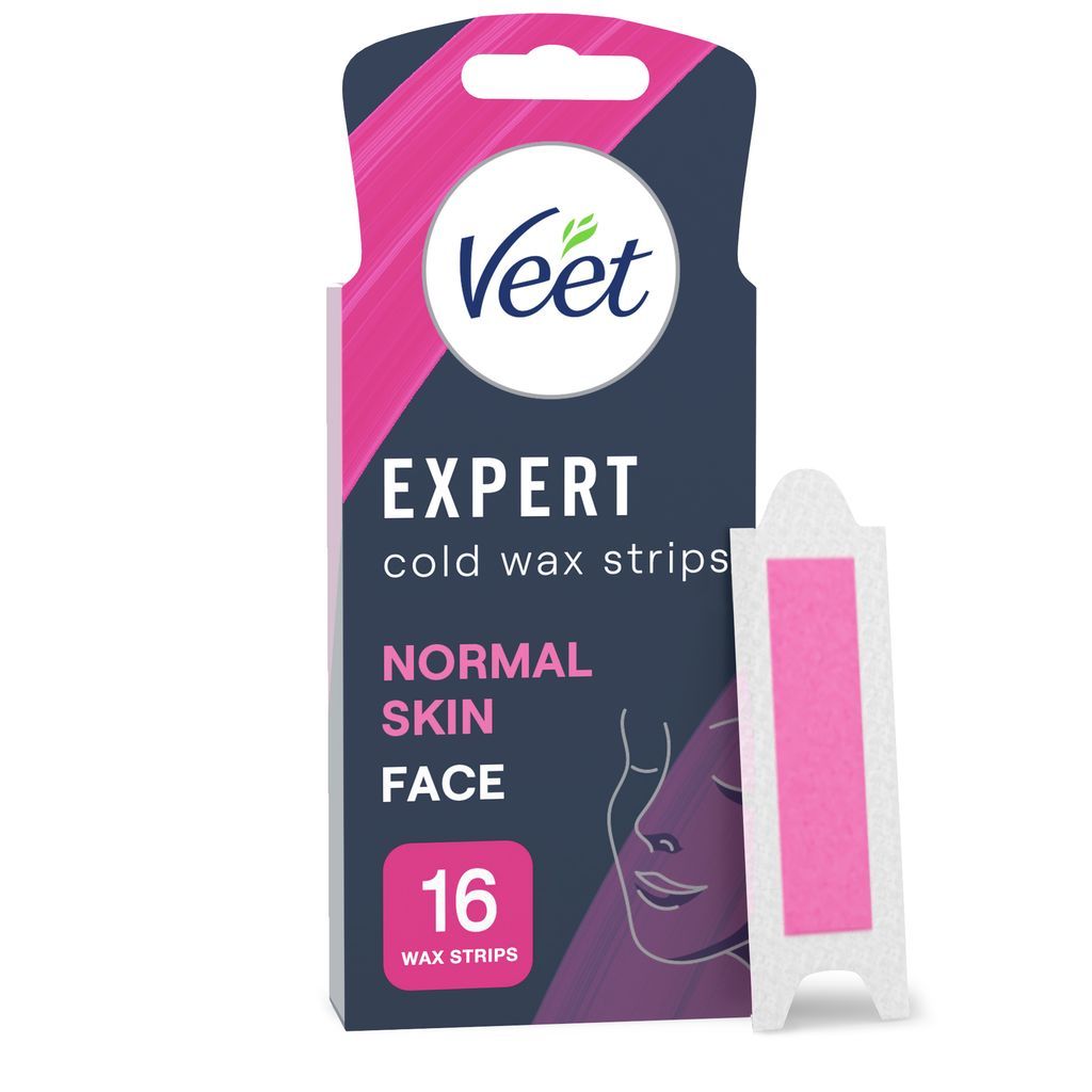 cold wax strips face