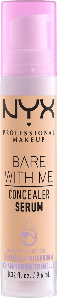 nyx professional makeup bare with me concealer serum 03 vanilla