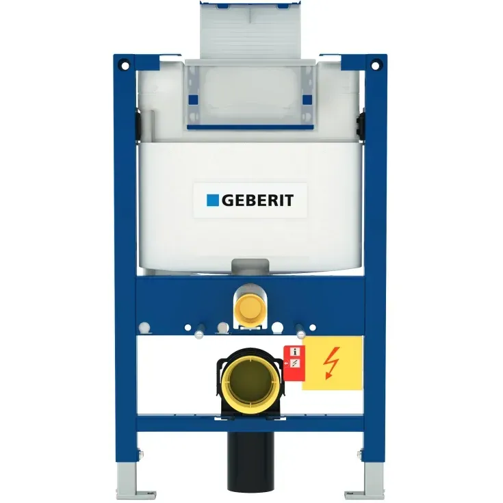 GEBERIT Duofix Omega WC-element, top/frontbetjent, højde 82 cm