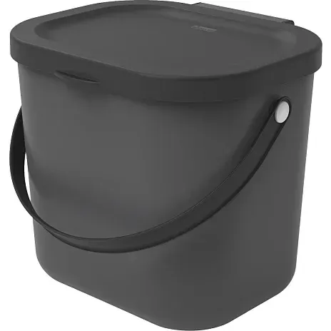 Rotho Anthracite Plast Spand 6 Liter