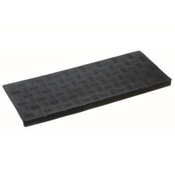 trappemåtte imperial sort 65x25 cm - astra