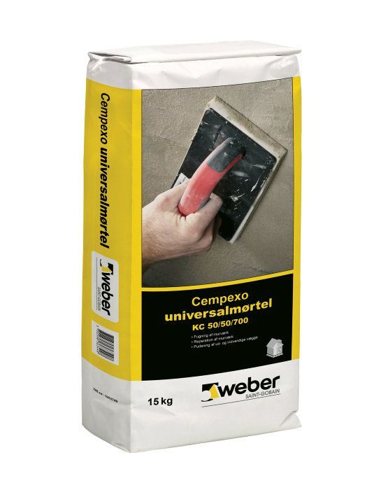 Weber Saint-Gobain Cempexo Universalmørtel 15 kg