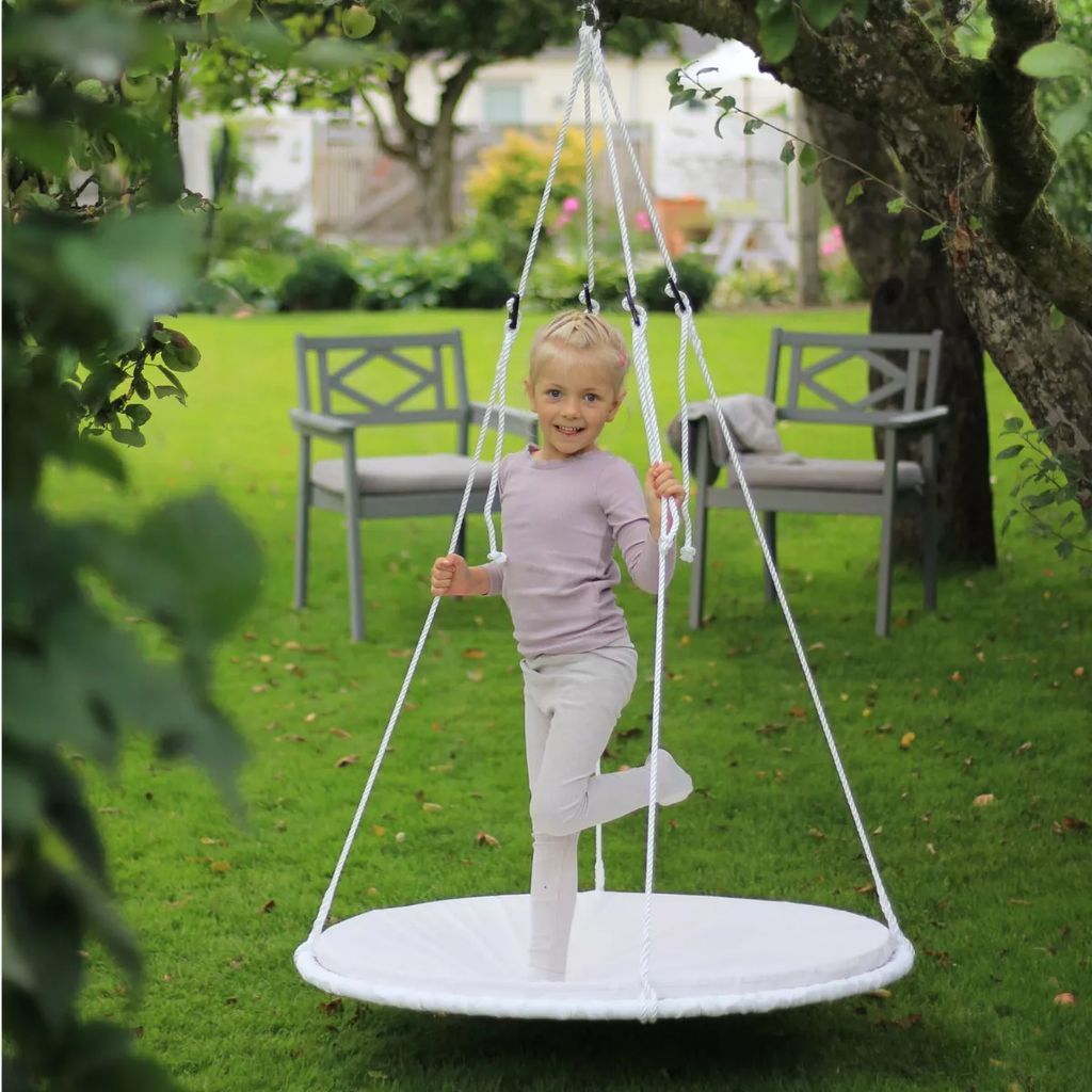 Sansegynge Original Indoor Sensory Swing White