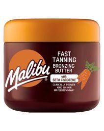 malibu fast tanning bronzing butter with beta carotene