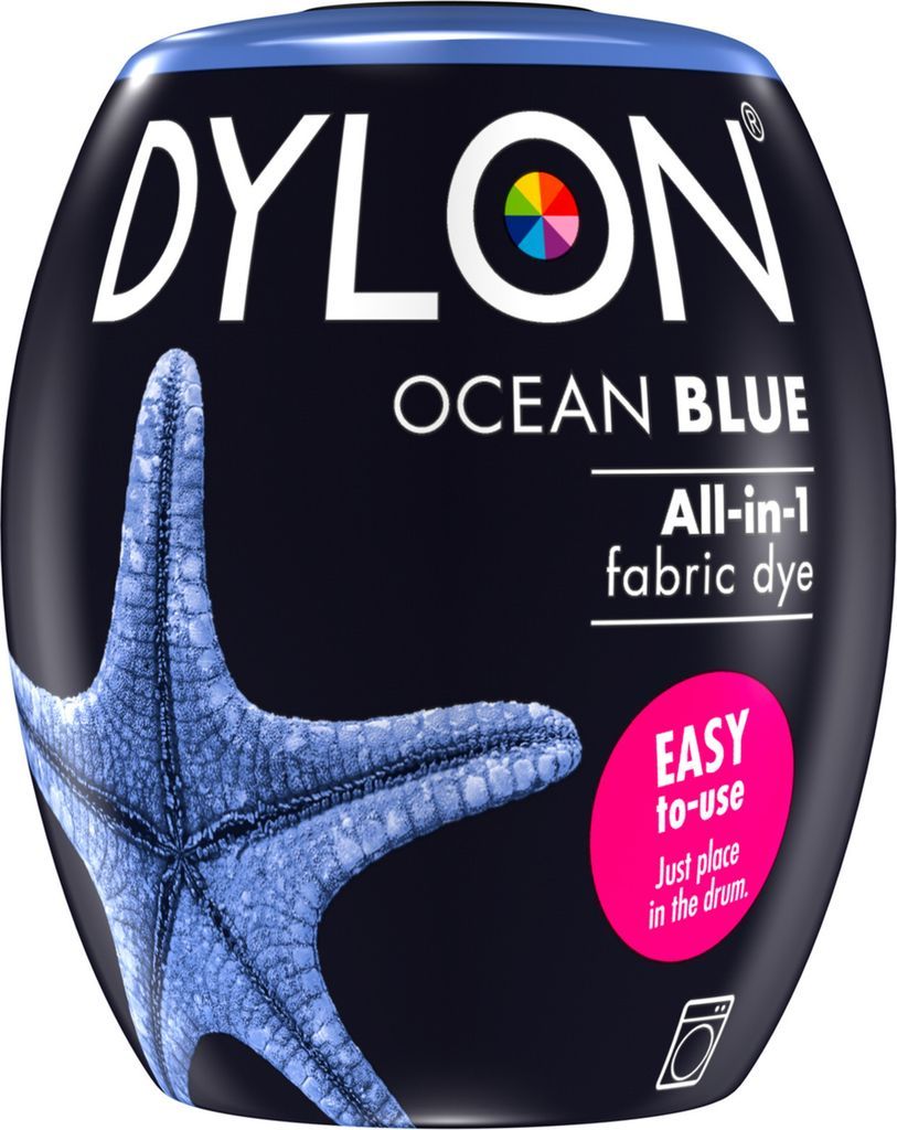 dylon pod all-in-1 tekstilfarve – ocean blue