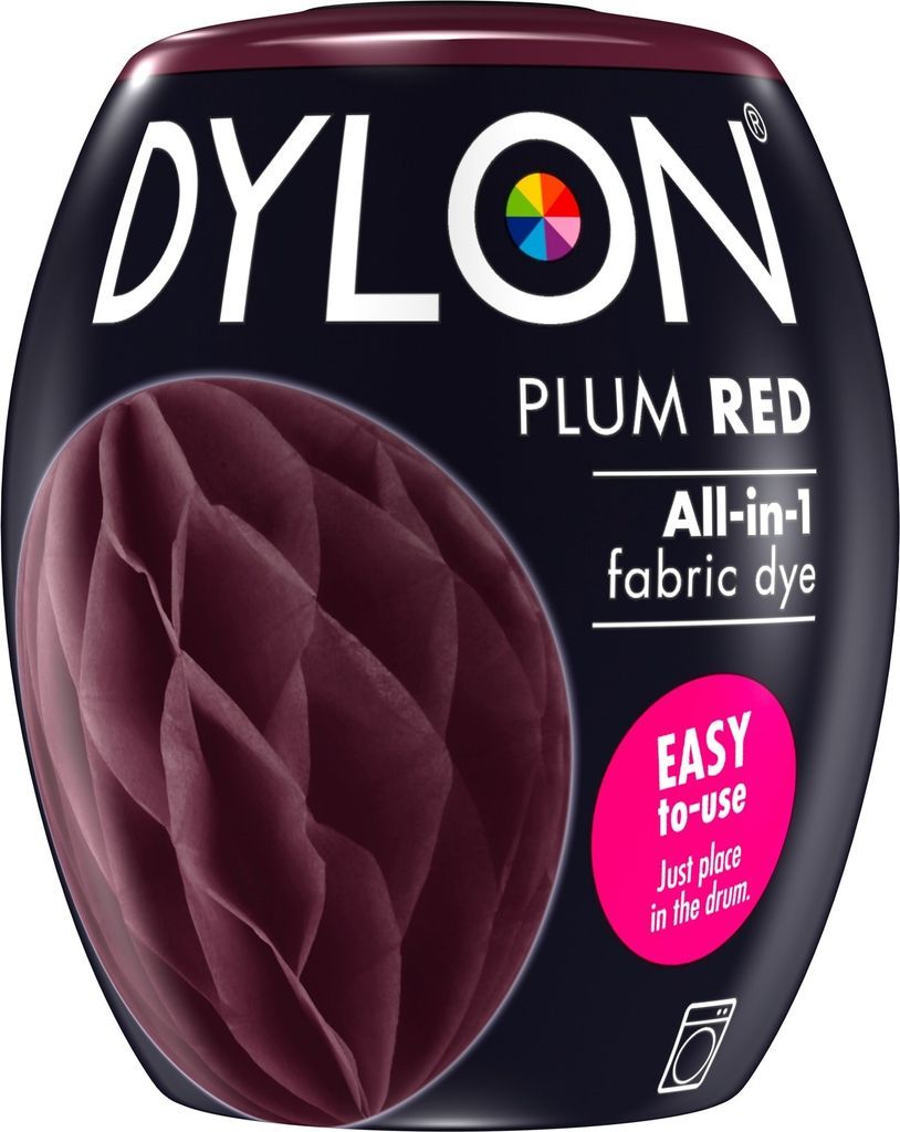 dylon pod all-in-1 textilfärg – plum red