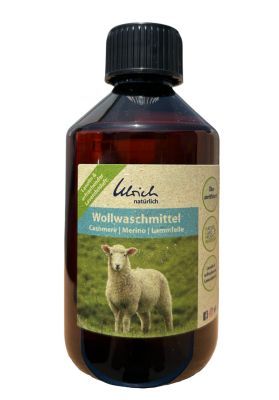 Ulrich Natürlich vaskemiddel til cashmere, merino og lammeskind med lavendel - 250 ml - økologisk I Økologisk