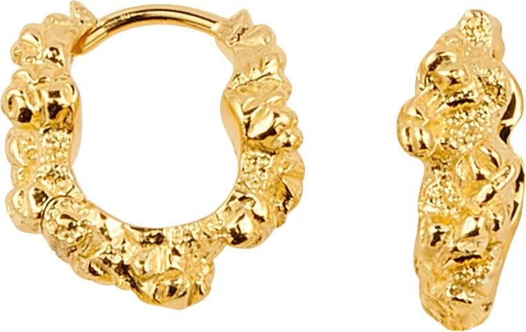 Camille Brinch Camille Brinch Jewellery Levitate Crush Hoops Sold as pair Creoler hos Magasin Gold