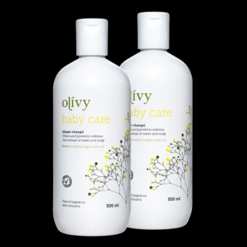 Køb 2 x Olívy Baby Care Diaper Change (500ml) | Gratis fragt