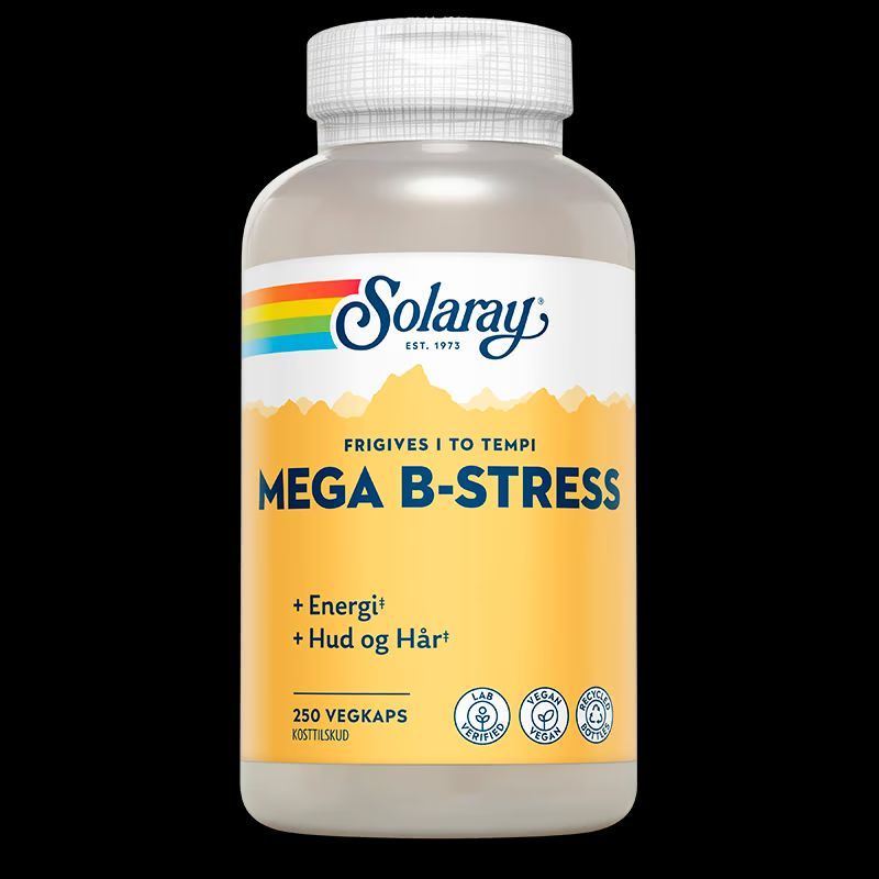 Solaray Mega B-Stress 250 stk