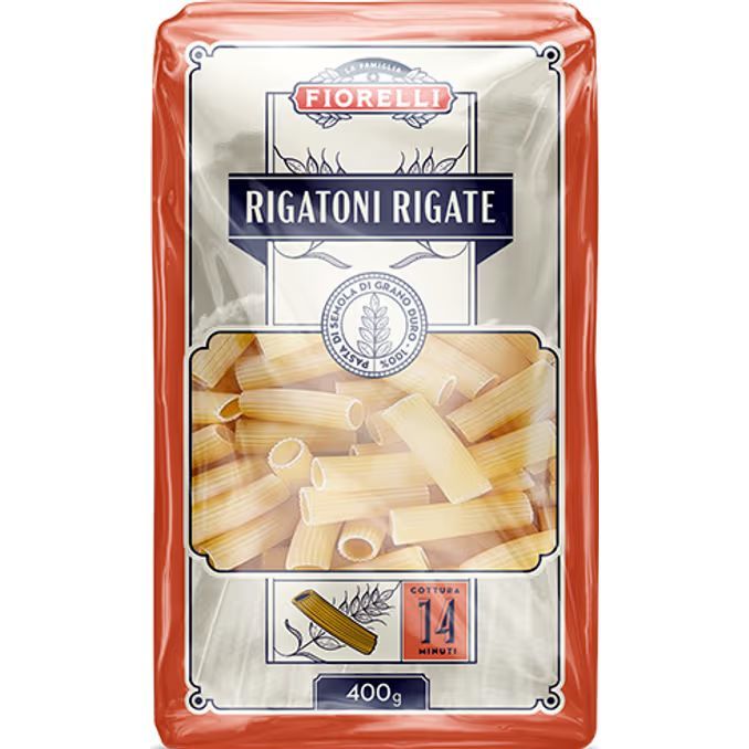 Fiorelli 3 x Pasta Rigatoni 400g 1pak