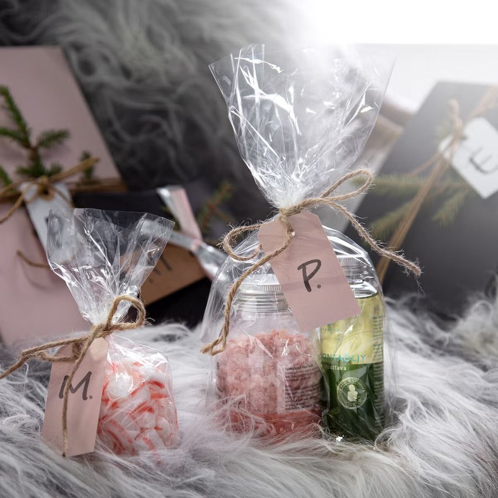 folio Gift Bags Cellophane 10-pack