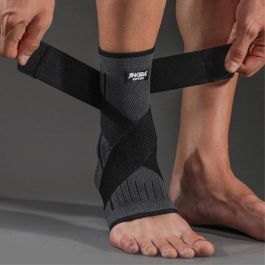 Ankel støttebind & Bandage - Str. 2XL/3XL - Sort