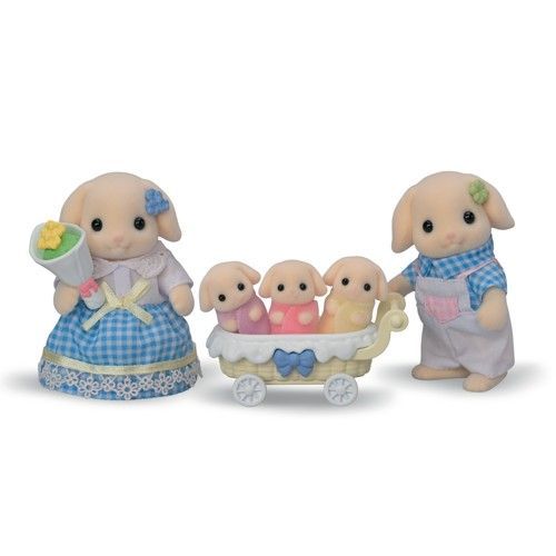 sylvanian families familien flora kanin