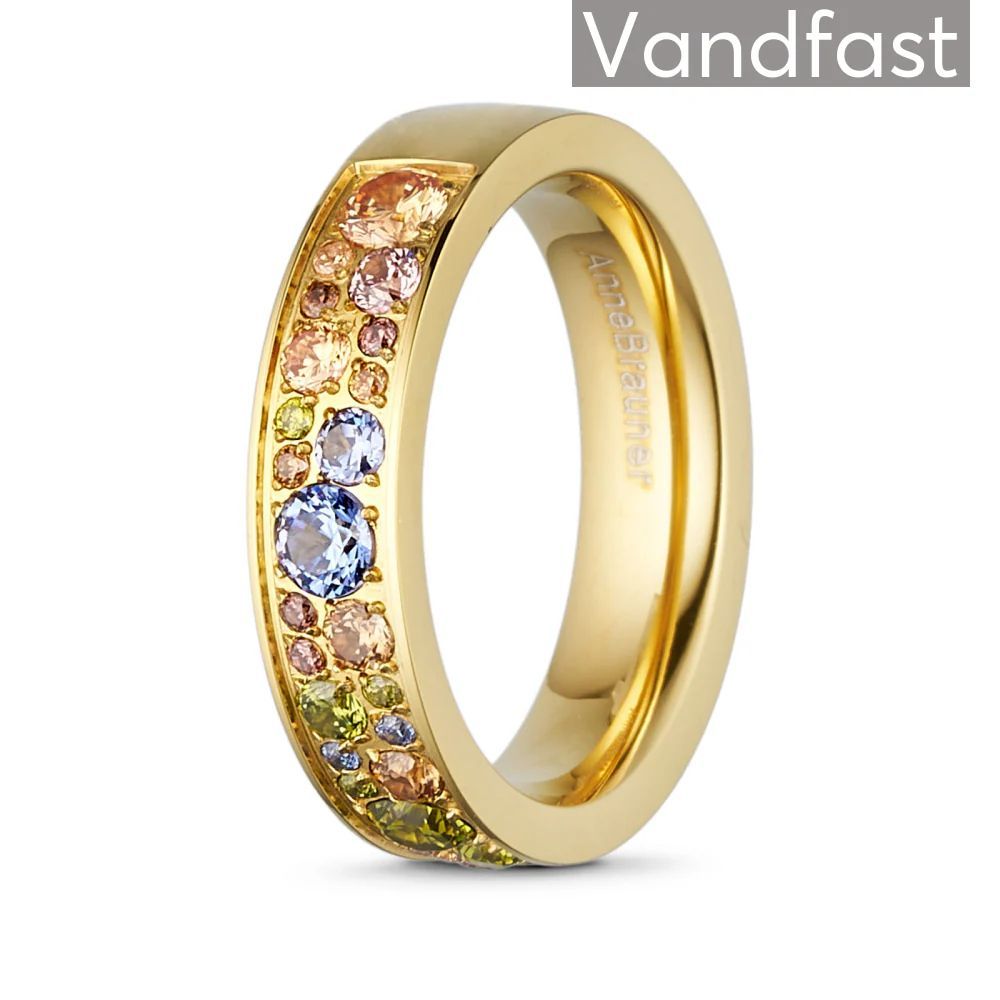 ANNEBRAUNER Multicolor Sparkling Autumn Ring