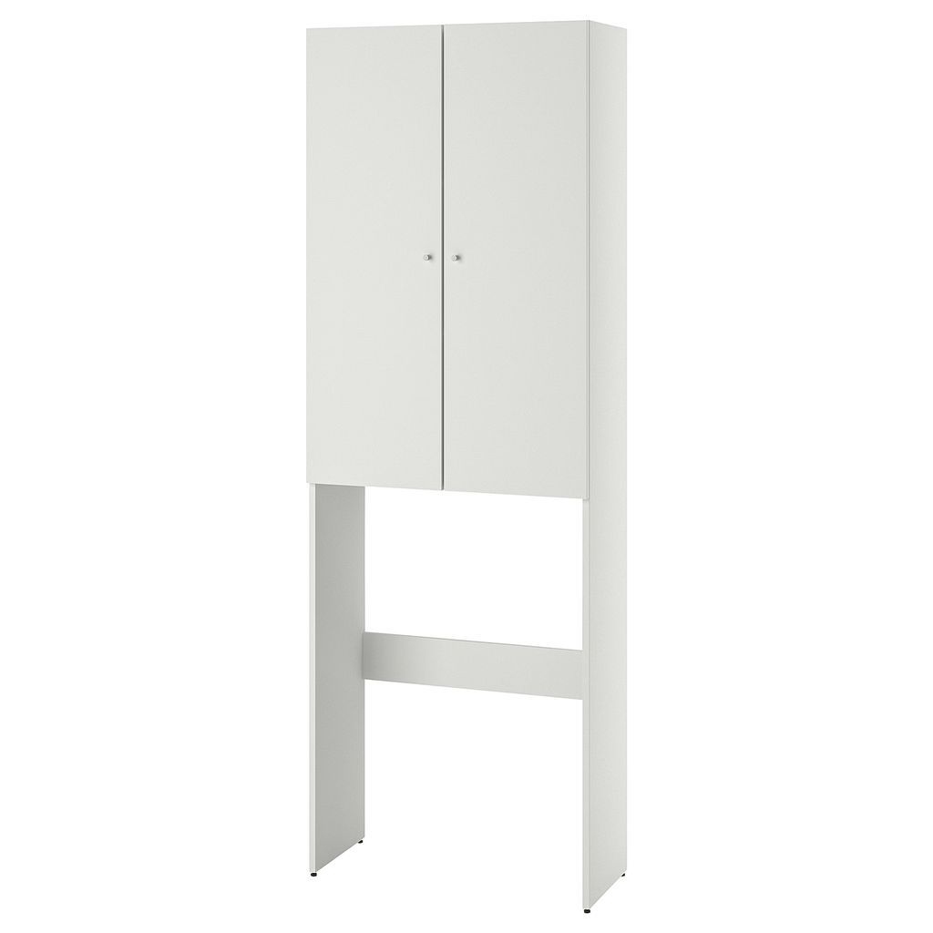 nysjön skab til vaskemaskine, hvid, 65x190 cm