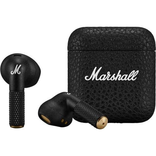 marshall minor iv true wireless høretelefoner - sort