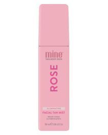 minetan illuminating rosewater face mist (u)