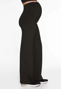 comfortlux maternity straight-leg - bukser - black