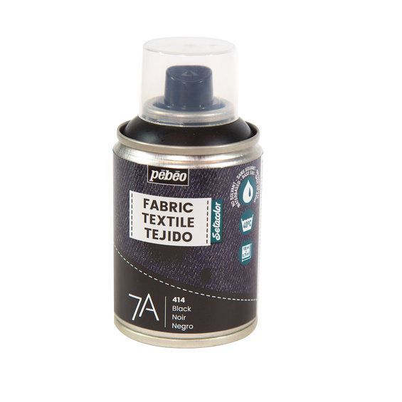 Pebeo Textilspray 7A 100ml svart