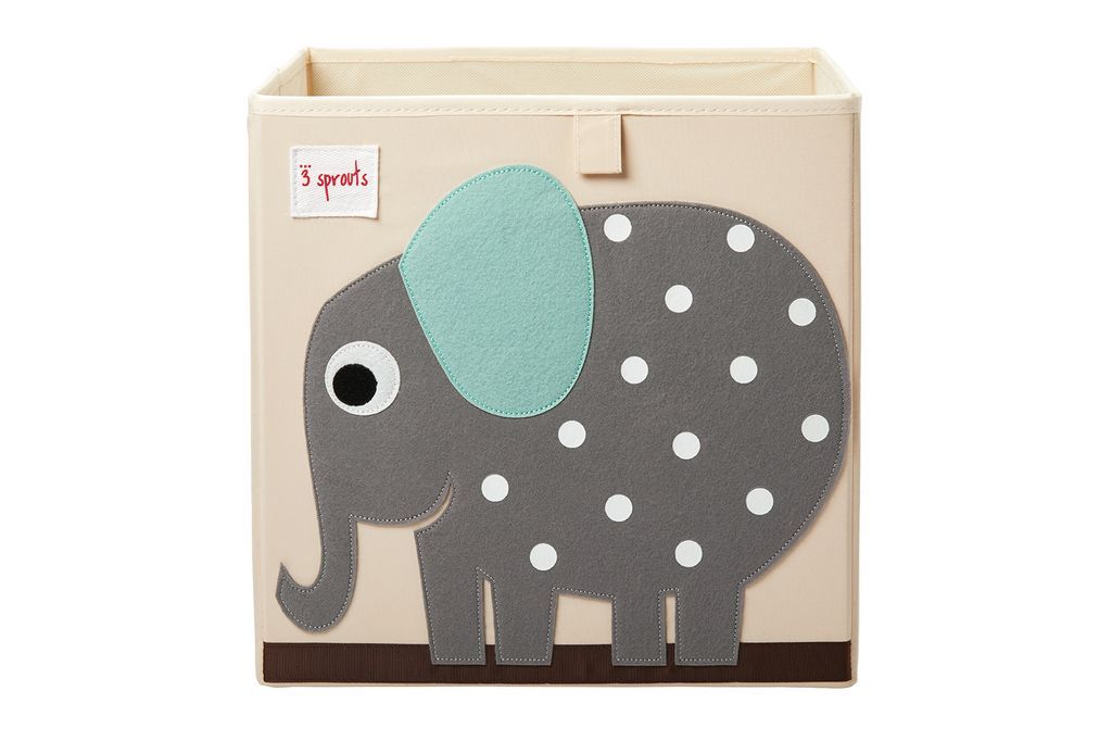 3 Sprouts Elephant Storage Box