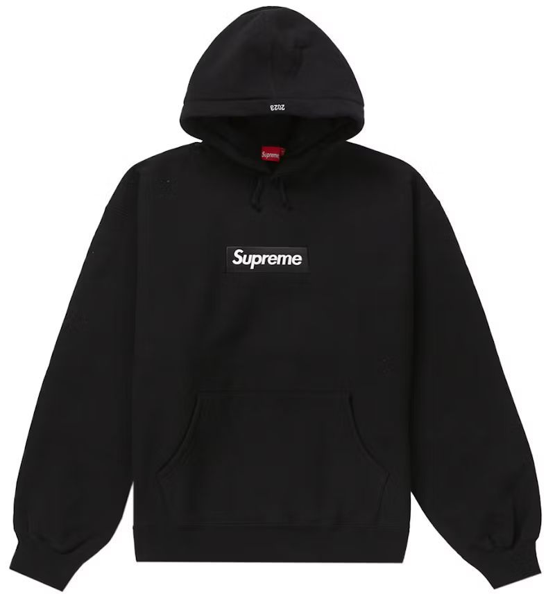 Supreme Box Logo Hooded Sweatshirt (FW24) Black