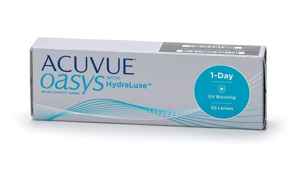 acuvue oasys 1-day with hydraluxe