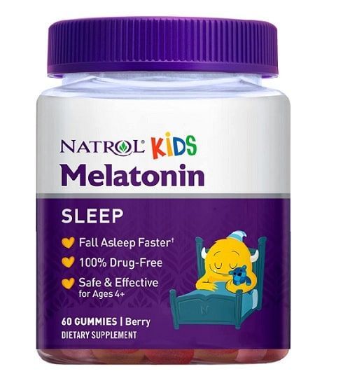 Natrol Kids Melatonin Sleep Support Gummies Berry 60 stk