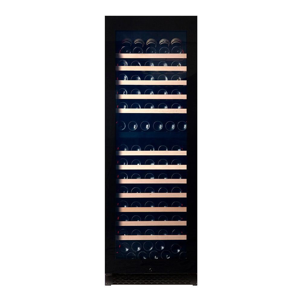 majestic 150 flasker - 2 zoner - sort glasfront
