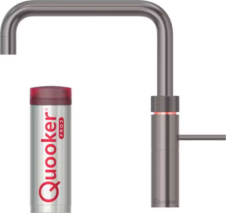 Quooker Fusion Square PRO3-B (Q910840402) Rustfrit stål